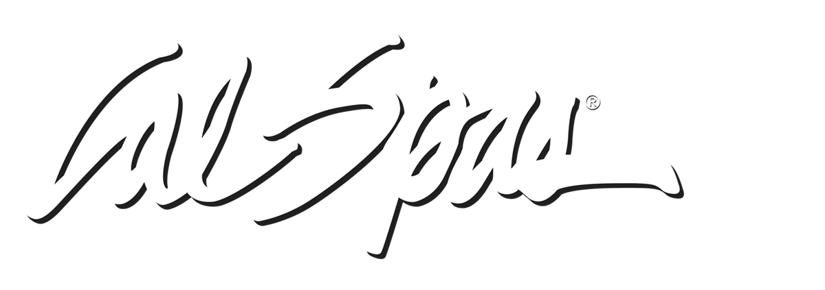 Calspas White logo hot tubs spas for sale Mesquite